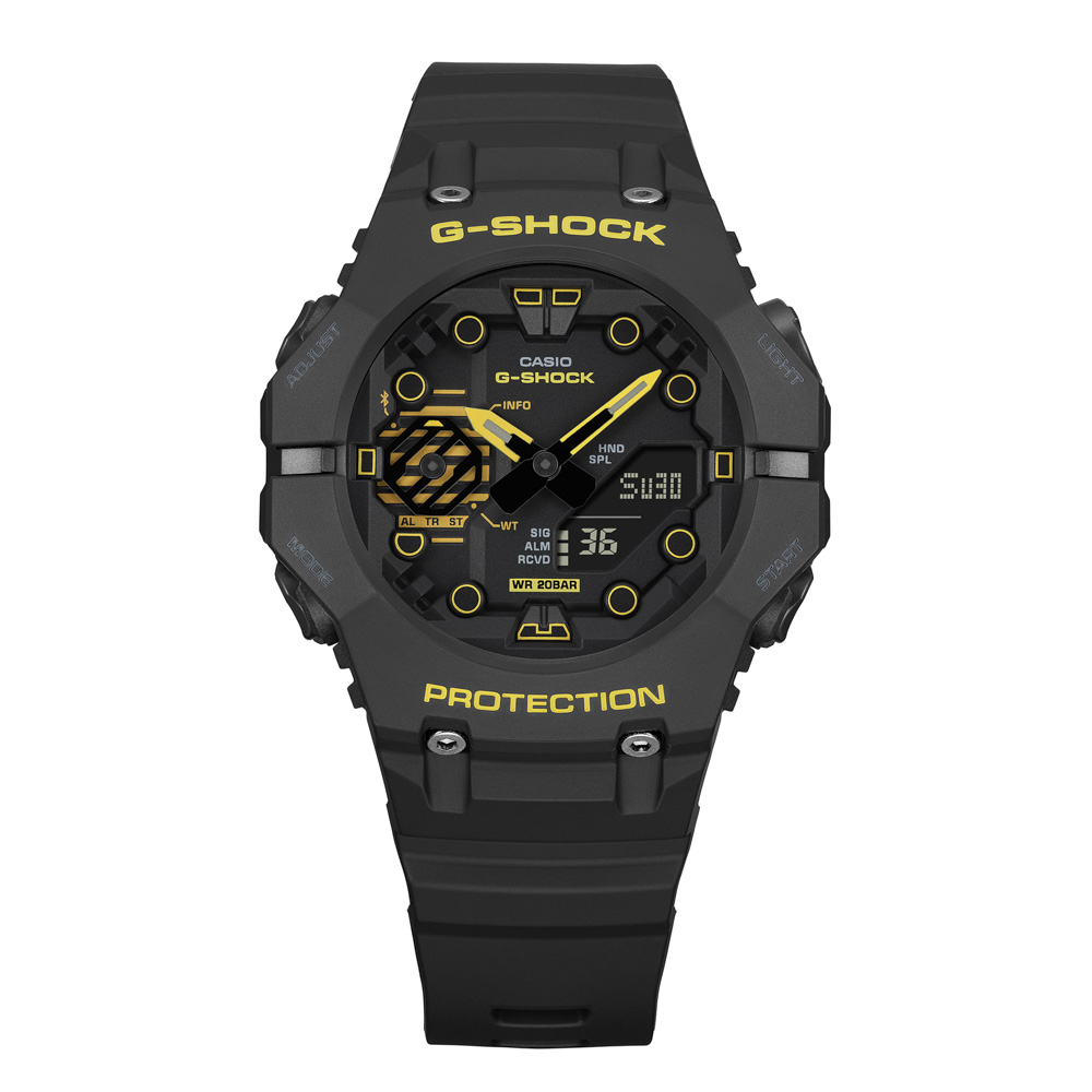 カシオ CASIO ジーショック G-SHOCK 腕時計 Caution Yellow GA-B001 モバイルリンク アナデジ Mウォッチ GA-B001CY-1AJF【FITHOUSE ONLINE SHOP】