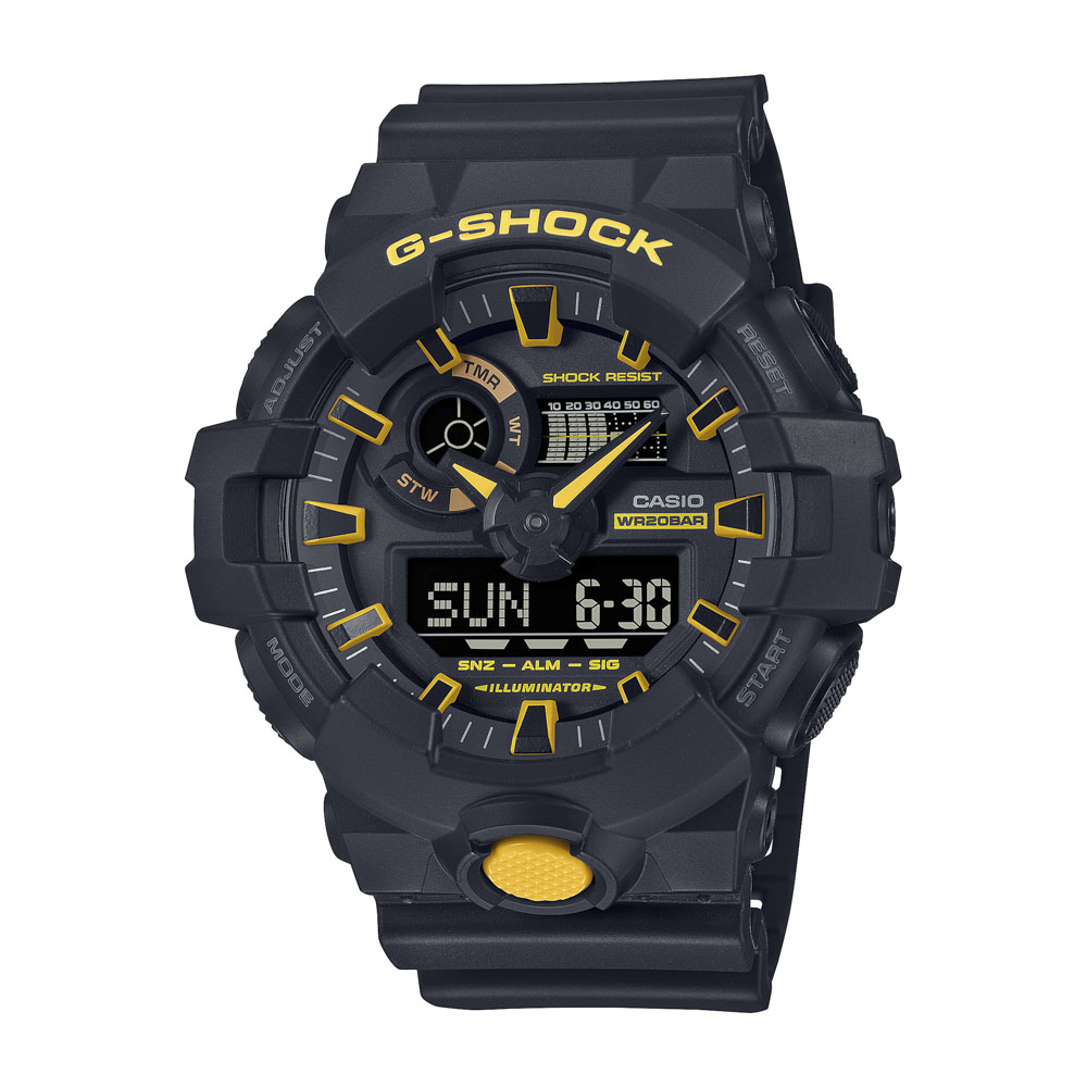 ジーショック G-SHOCK 腕時計 Caution Yellow GA-700 アナデジ Mウォッチ GA-700CY-1AJF【FITHOUSE ONLINE SHOP】