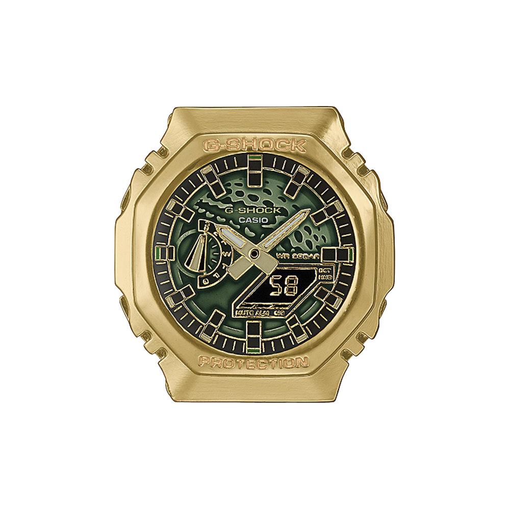 カシオ CASIO ジーショック G-SHOCK 腕時計 石川遼シグネチャーモデル アナデジ Mウォッチ ゴルフマーカー付 GM-2100RI23-1JR【FITHOUSE ONLINE SHOP】