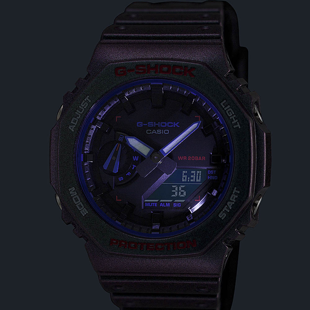 カシオ CASIO ジーショック G-SHOCK 腕時計 GA-2100シリーズ AIM HIGH アナデジ Mウォッチ GA-2100AH-6AJF【FITHOUSE ONLINE SHOP】
