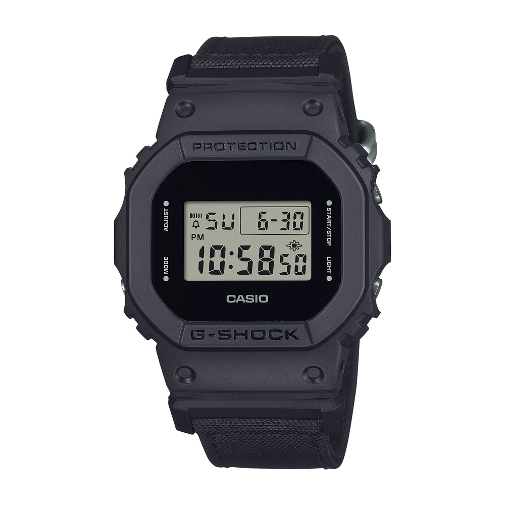 ジーショック G-SHOCK 腕時計 5600 Utility black コーデュラエコファブリック Mウォッチ DW-5600BCE-1JF【FITHOUSE ONLINE SHOP】