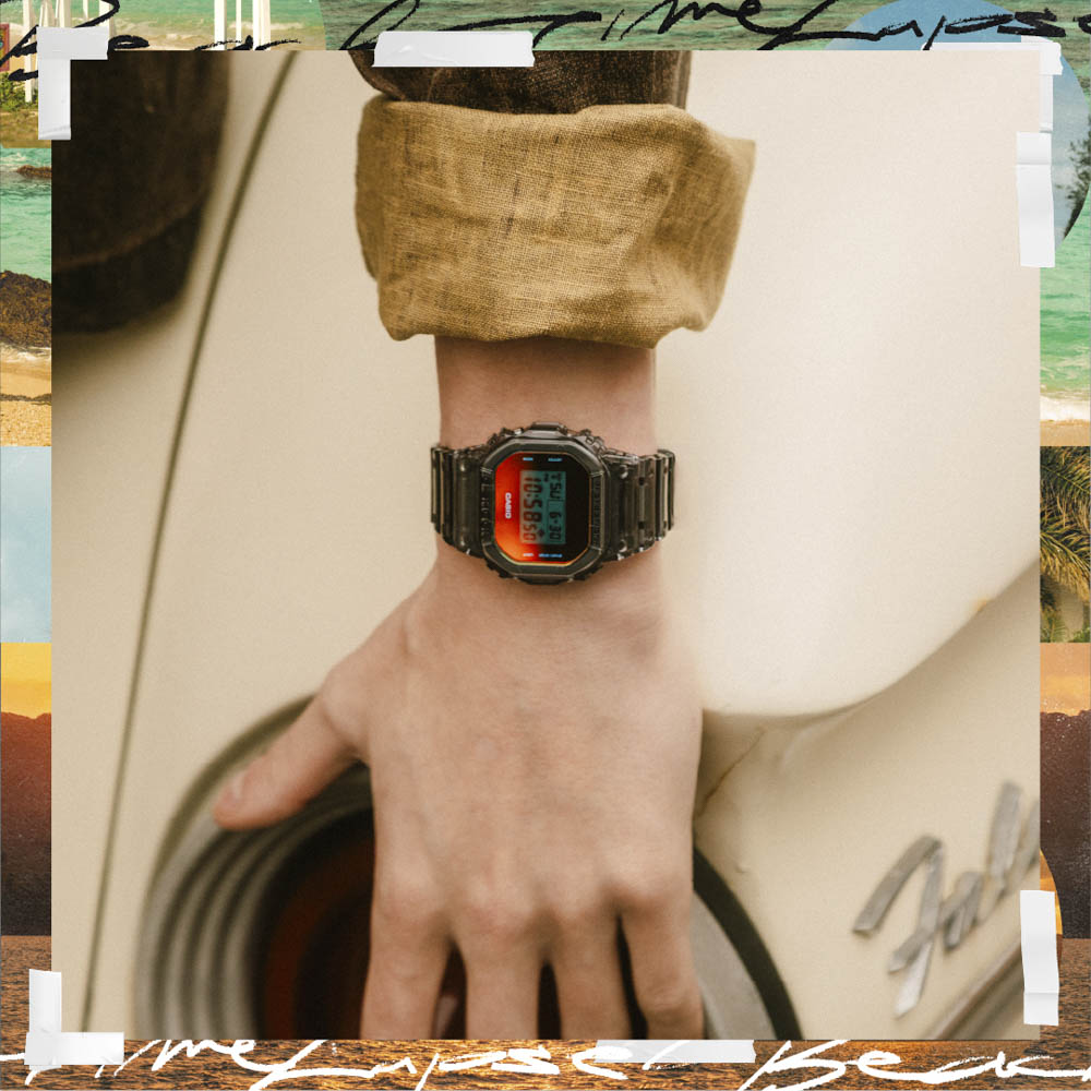 ジーショック G-SHOCK 腕時計 DW-5600 BEACH TIME LAPSE ビーチ タイム ラプス デジタル Mウォッチ DW-5600TLS-8JF【FITHOUSE ONLINE SHOP】