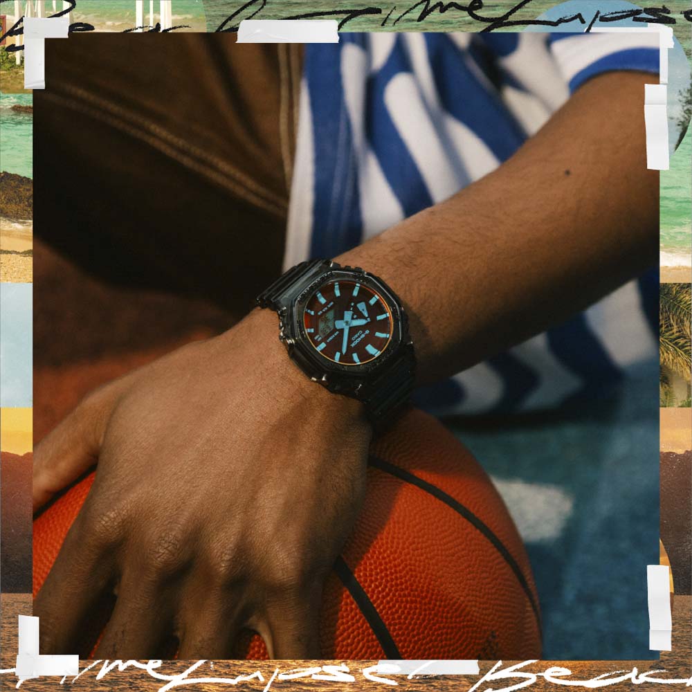 ジーショック G-SHOCK 腕時計 GA-2100 BEACH TIME LAPSE ビーチ タイム ラプス アナデジ Mウォッチ GA-2100TLS-8AJF【FITHOUSE ONLINE SHOP】