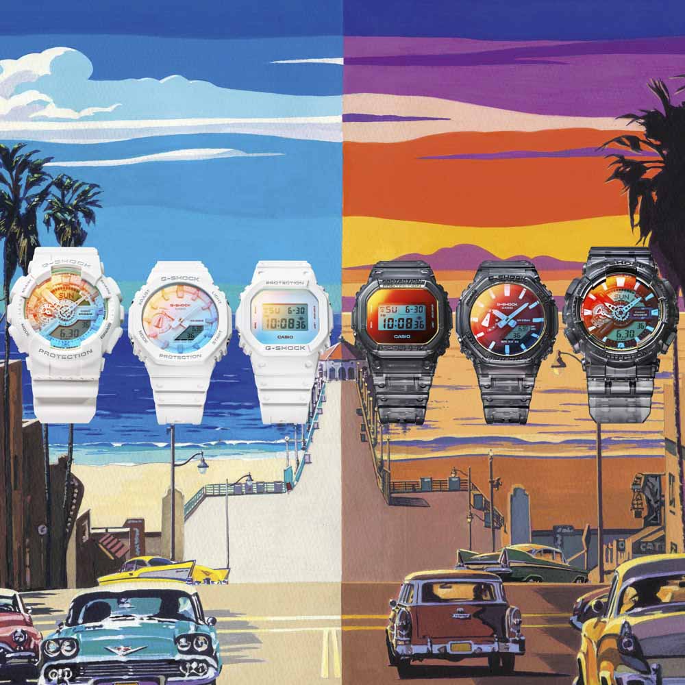 ジーショック G-SHOCK 腕時計 GA-2100 BEACH TIME LAPSE ビーチ タイム ラプス アナデジ Mウォッチ GA-2100TLS-8AJF【FITHOUSE ONLINE SHOP】