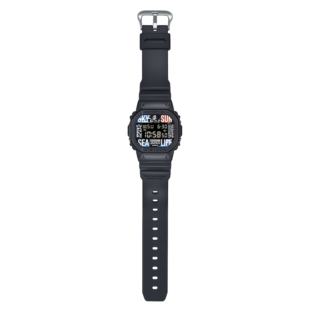 ジーショック G-SHOCK 腕時計 Reborn Art Festival × FISHERMAN JAPAN コラボ Mウォッチ DW-5600RF24-1JR【FITHOUSE ONLINE SHOP】