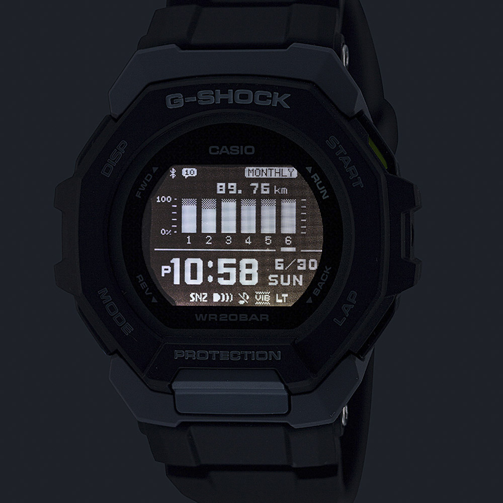 ジーショック G-SHOCK 腕時計 G-SQUAD モバイルリンク デジタル Mウォッチ GBD-300-1JF【FITHOUSE ONLINE SHOP】