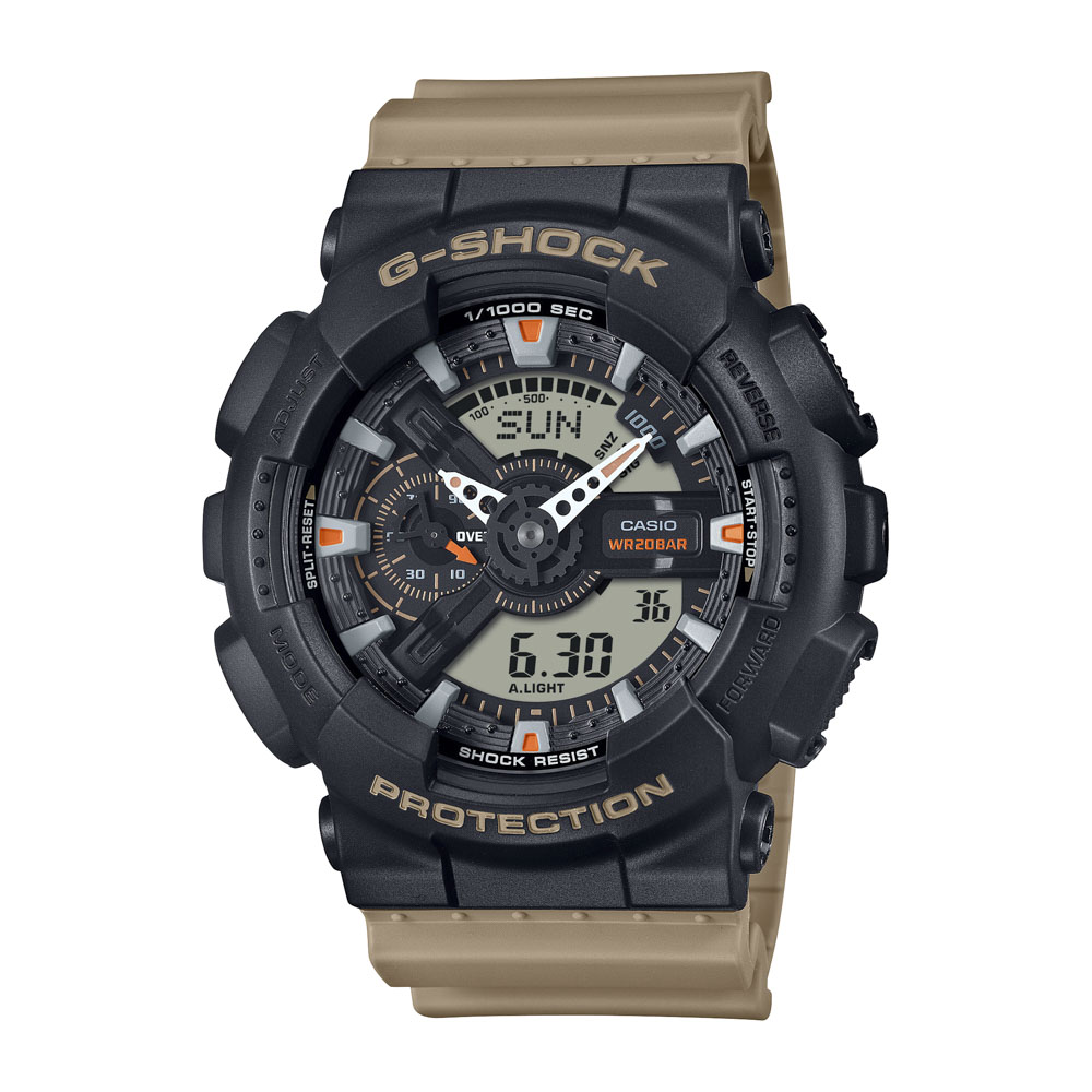 ジーショック G-SHOCK 腕時計 GA-110 Two tone utility colors アナデジ Mウォッチ GA-110TU-1A5JF【FITHOUSE ONLINE SHOP】