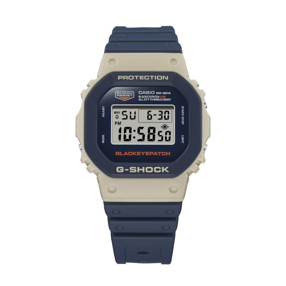 ジーショック G-SHOCK 腕時計 BlackEyePatch コラボ デジタル Mウォッチ DW-5610BEP-2JR【FITHOUSE ONLINE SHOP】