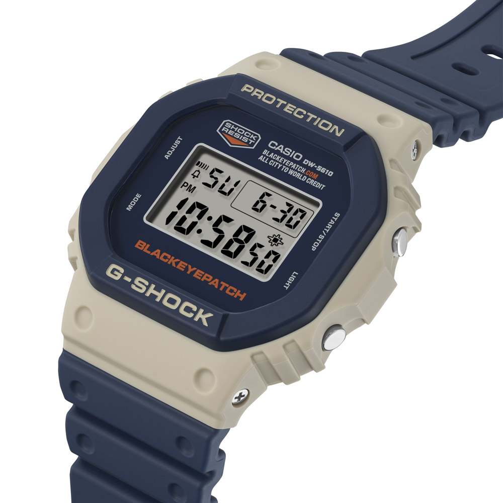 ジーショック G-SHOCK 腕時計 BlackEyePatch コラボ デジタル Mウォッチ DW-5610BEP-2JR【FITHOUSE ONLINE SHOP】