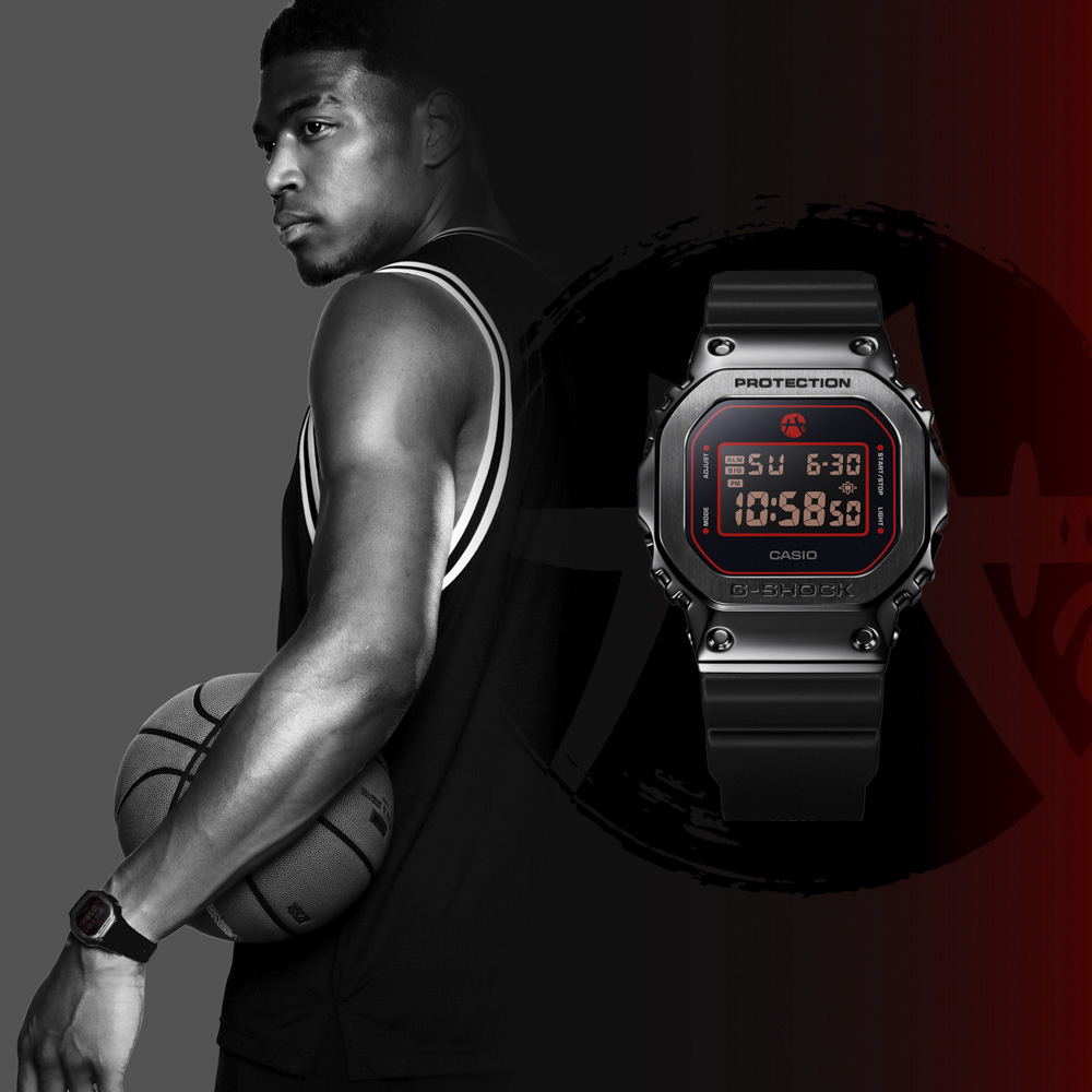 カシオ CASIO ジーショック G-SHOCK 腕時計 GM-5600RH-1JR RUI HACHIMURA SIGNATURE MODEL 八村塁 シグネチャーモデル【FITHOUSE ONLINE SHOP】