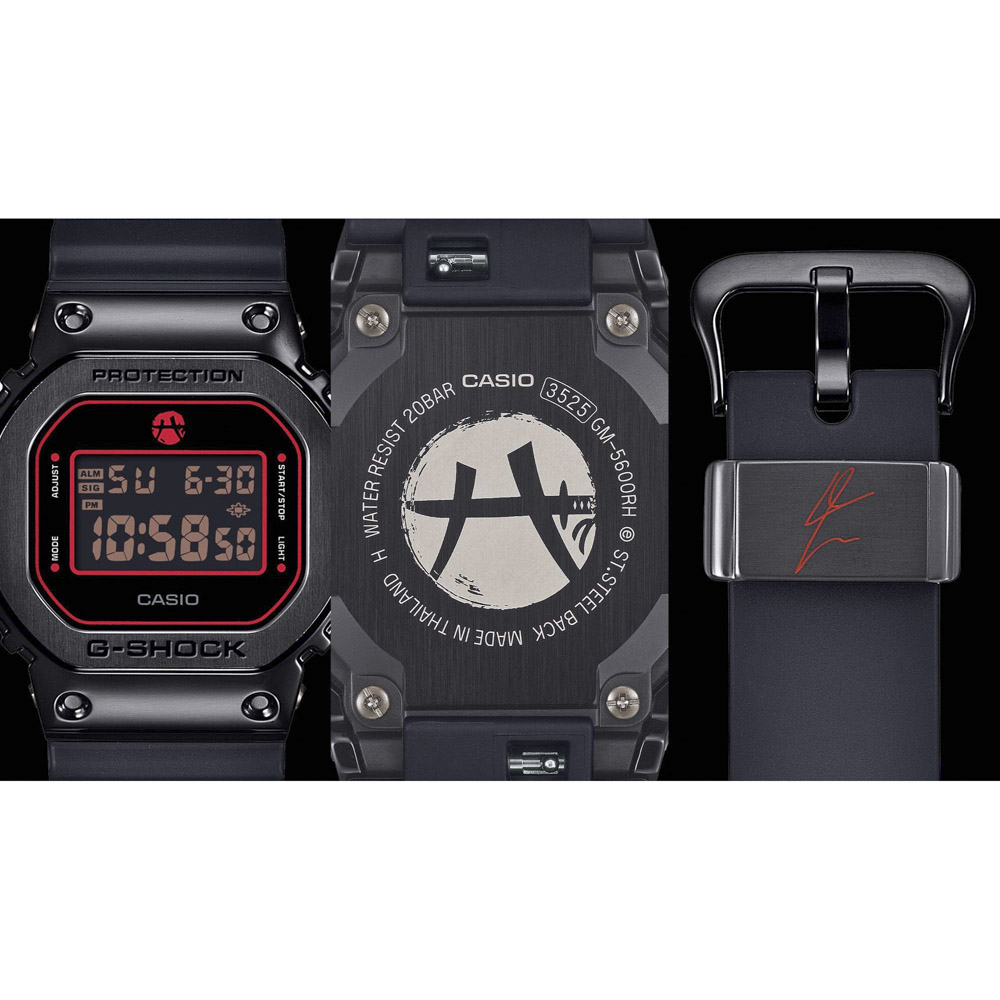 カシオ CASIO ジーショック G-SHOCK 腕時計 GM-5600RH-1JR RUI HACHIMURA SIGNATURE MODEL 八村塁 シグネチャーモデル【FITHOUSE ONLINE SHOP】