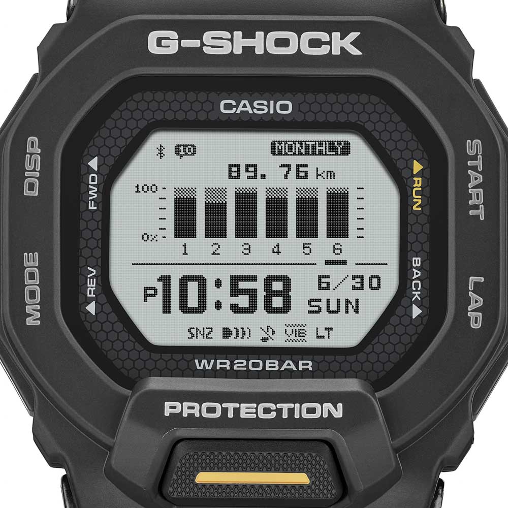 カシオ CASIO ジーショック G-SHOCK 腕時計 G-SQUAD GBD-200-1A1JF【FITHOUSE ONLINE SHOP】