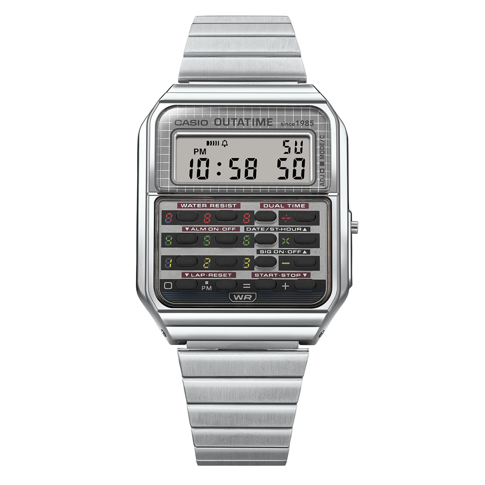 【2025年10月21日（火）0時より発売予定】カシオ CASIO ジーショック G-SHOCK 腕時計 Back to the Future コラボレーションモデル CA-500WEBF-1AJR【FITHOUSE ONLINE SHOP】