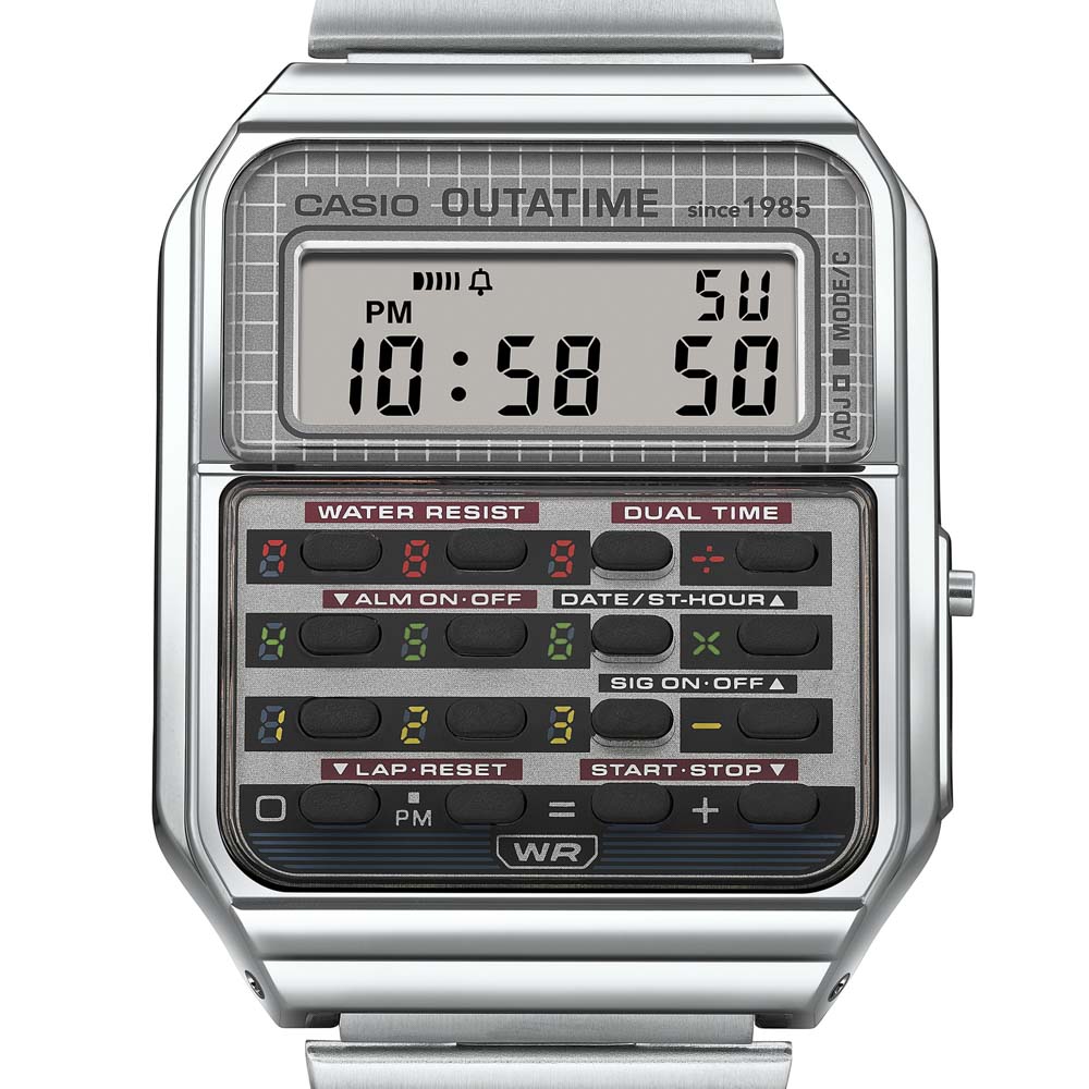 【2025年10月21日（火）0時より発売予定】カシオ CASIO ジーショック G-SHOCK 腕時計 Back to the Future コラボレーションモデル CA-500WEBF-1AJR【FITHOUSE ONLINE SHOP】