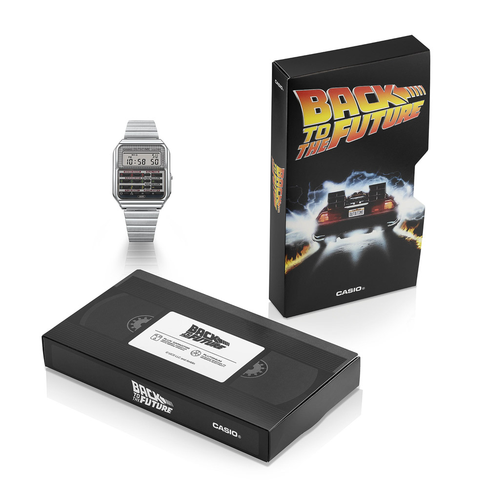 【2025年10月21日（火）0時より発売予定】カシオ CASIO ジーショック G-SHOCK 腕時計 Back to the Future コラボレーションモデル CA-500WEBF-1AJR【FITHOUSE ONLINE SHOP】
