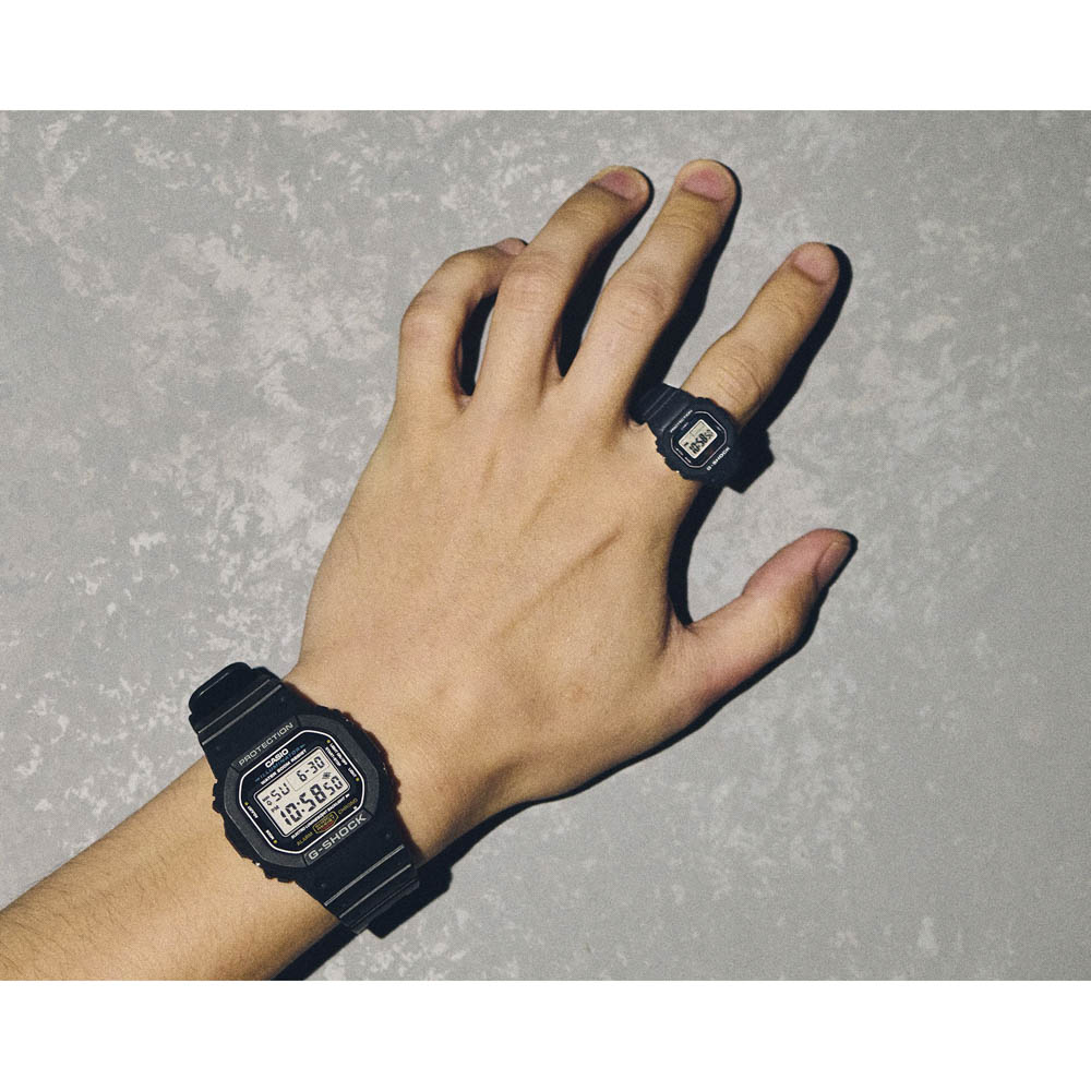 【2026年3月13日（金）0時より発売予定】カシオ CASIO ジーショック ナノ G-SHOCK nano デジタルリングウォッチ DWN-5600-1JR【FITHOUSE ONLINE SHOP】