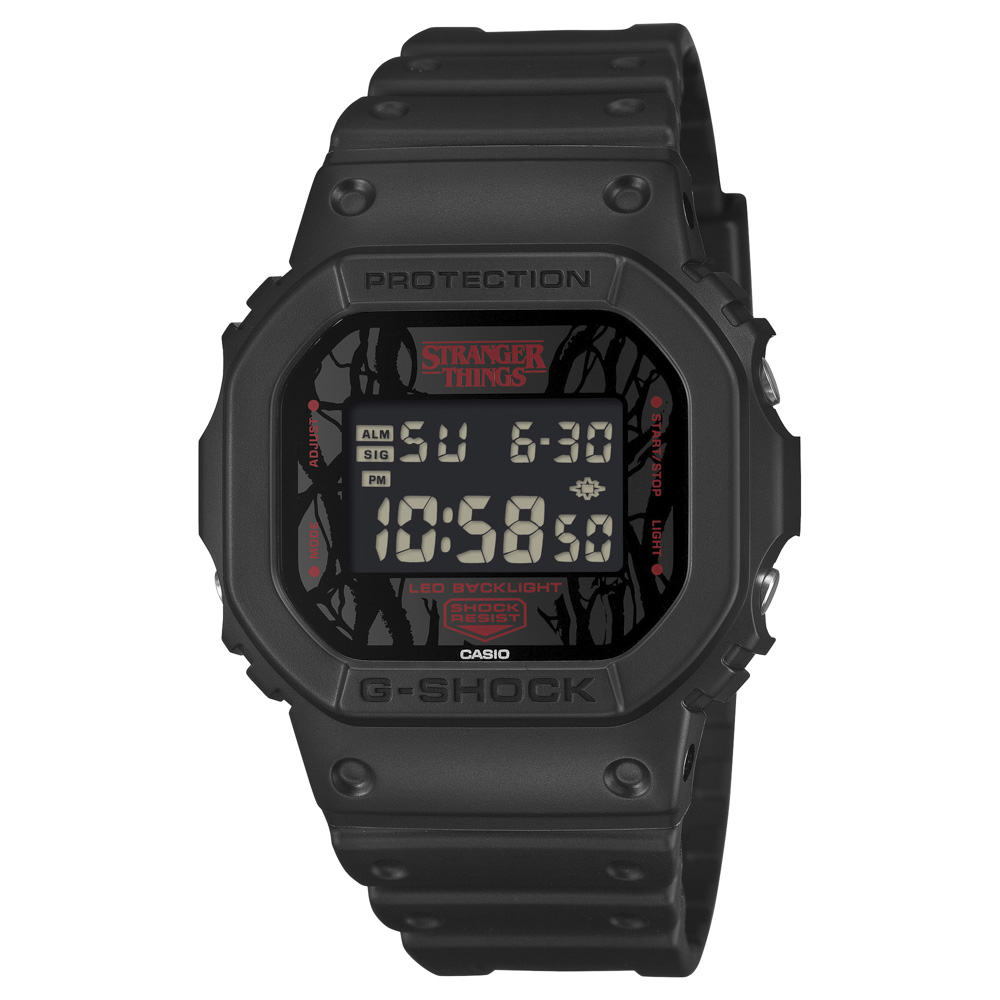 カシオ CASIO ジーショック G-SHOCK 腕時計 Stranger Things コラボレーションモデル DW-5600STT-1JR【FITHOUSE ONLINE SHOP】