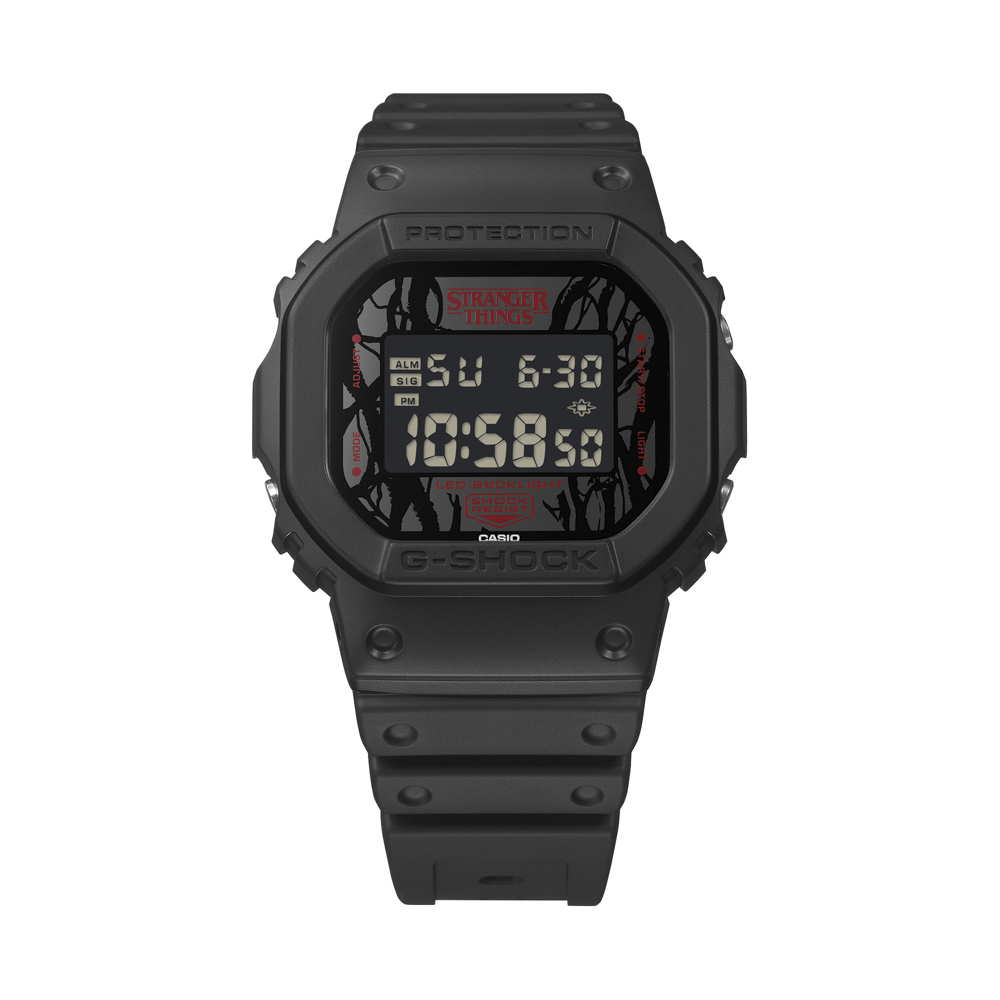 カシオ CASIO ジーショック G-SHOCK 腕時計 Stranger Things コラボレーションモデル DW-5600STT-1JR【FITHOUSE ONLINE SHOP】