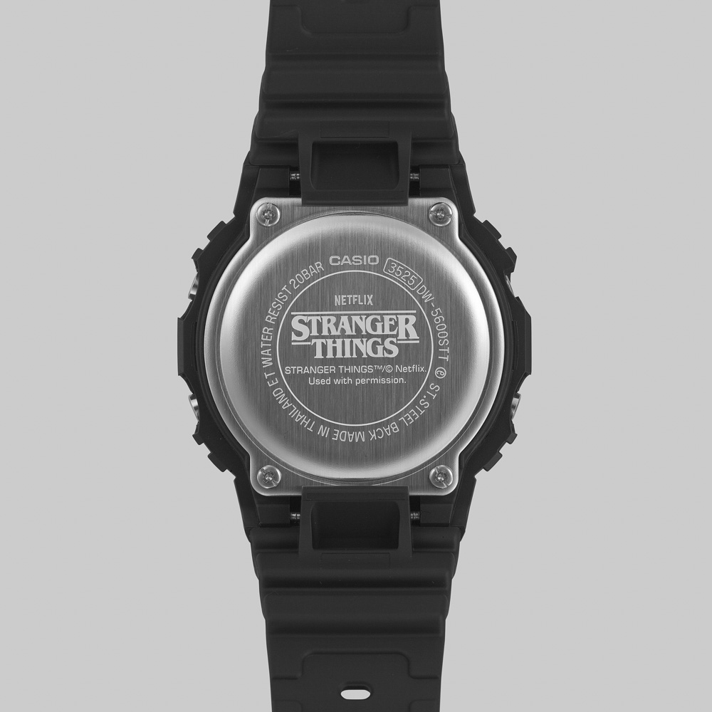 カシオ CASIO ジーショック G-SHOCK 腕時計 Stranger Things コラボレーションモデル DW-5600STT-1JR【FITHOUSE ONLINE SHOP】