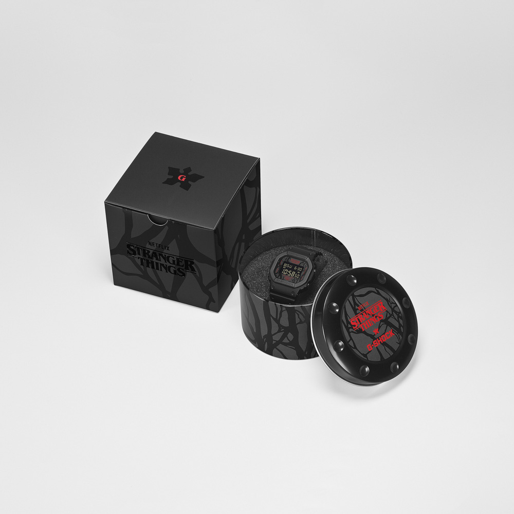 CASIO カシオ DW-5600STT-1JR Stranger Things G-SHOCK デジタル カシオ Gショック CASIO Stranger Things コラボ