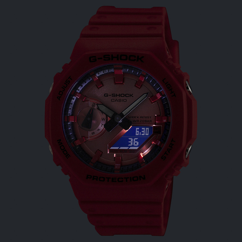 カシオ CASIO ジーショック G-SHOCK Iconic Styles GA-2100RRB-4AJF【FITHOUSE ONLINE SHOP】