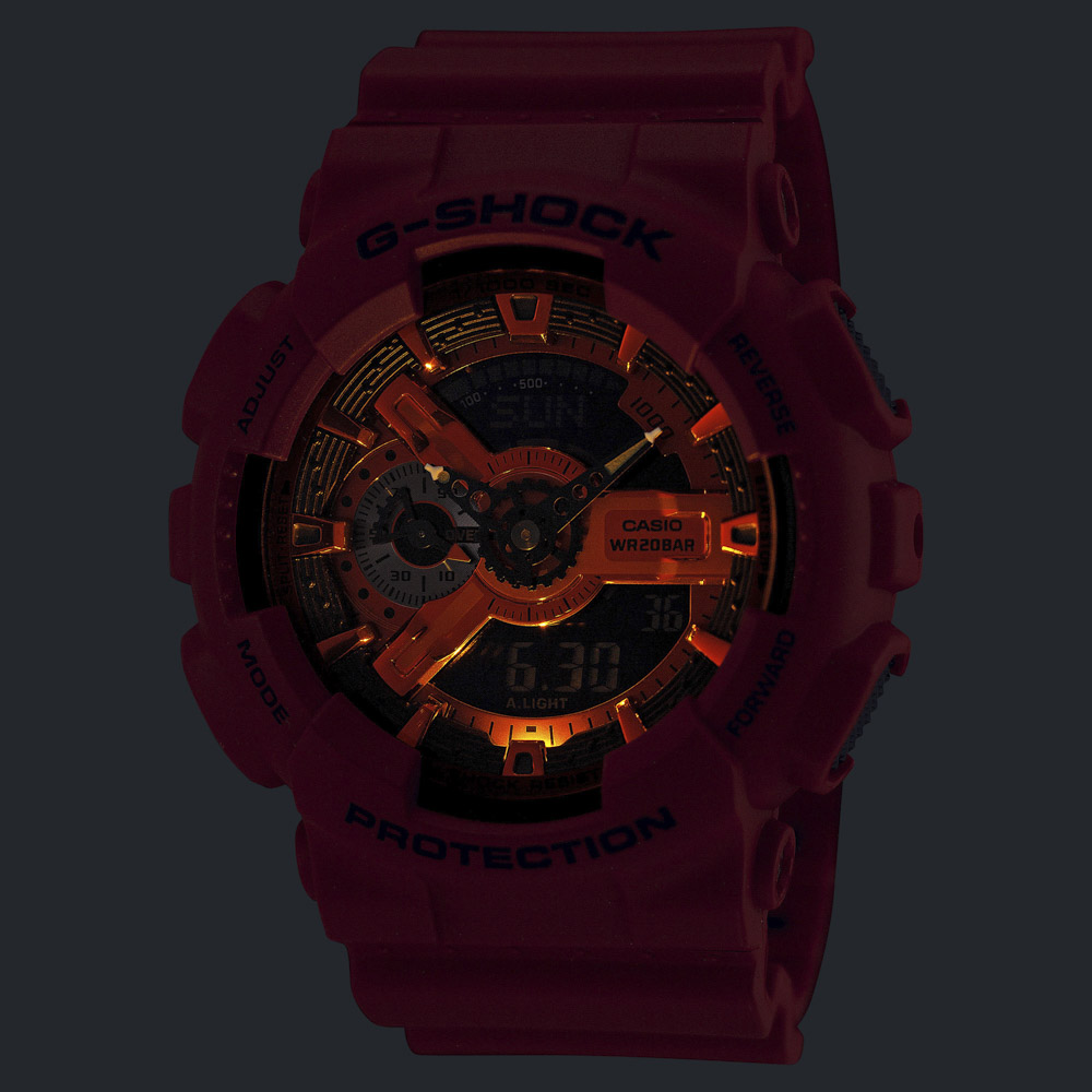 カシオ CASIO ジーショック G-SHOCK Iconic Styles GA-110RRB-4AJF【FITHOUSE ONLINE SHOP】