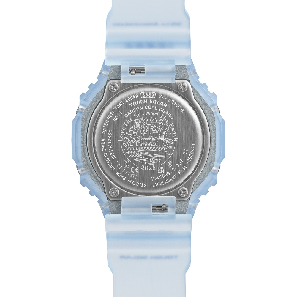 カシオ CASIO ジーショック G-SHOCK 腕時計 JICERC Japan コラボレーションモデル 2026 GA-B2100KB-2AJR【FITHOUSE ONLINE SHOP】