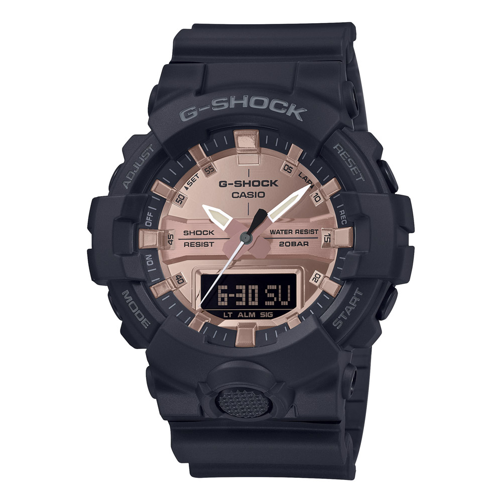 ジーショック G-SHOCK 腕時計 G･19S BK&RGシリーズ アナデジMウォッチ GA-800MMC-1AJF【FITHOUSE ONLINE SHOP】