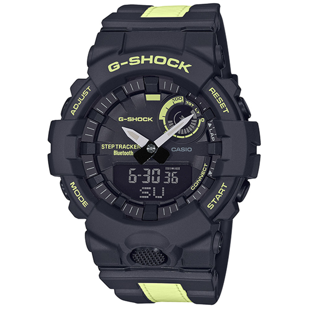 ジーショック G-SHOCK 腕時計 G-SQUAD Bluetooth ｱﾅﾃﾞｼﾞMｳｫｯﾁ GBA-800LU-1A1JF【FITHOUSE ONLINE SHOP】