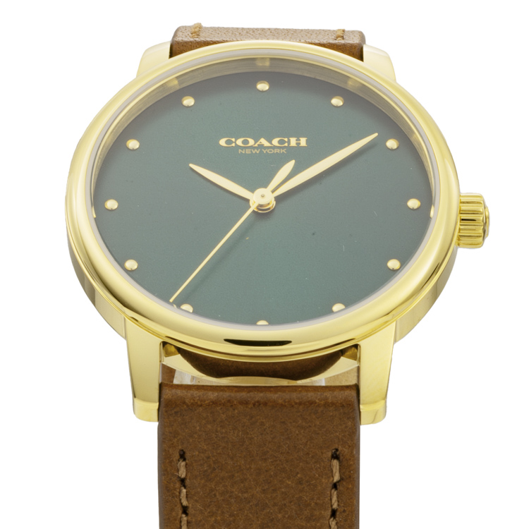 コーチ COACH 腕時計 GRAND ラウンド レザー Lウォッチ 14503583【FITHOUSE ONLINE SHOP】