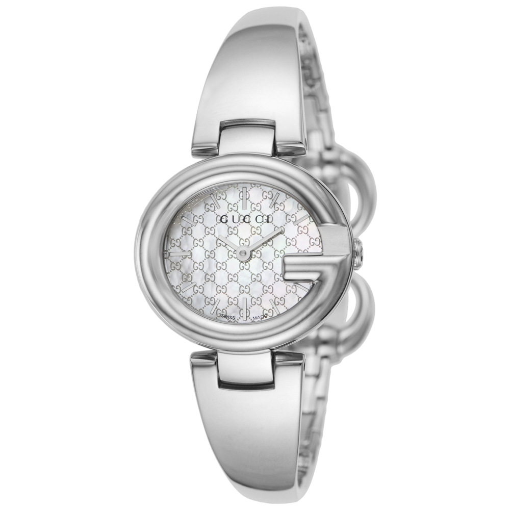 グッチ 腕時計 レディース I-グッチ YA114403 ホワイトラバー