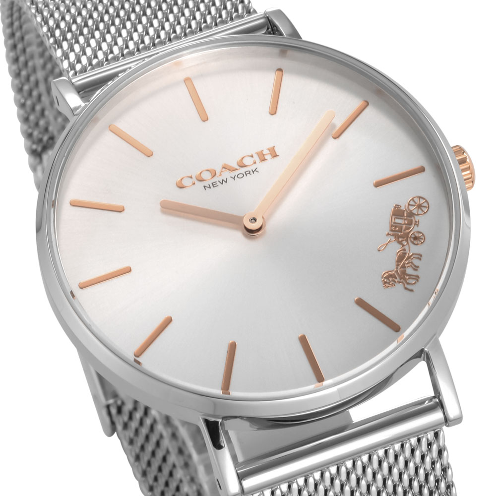 コーチ COACH 腕時計 COA･19S PERRY ラウンド SSメッシュ Lウォッチ 14503124【FITHOUSE ONLINE SHOP】