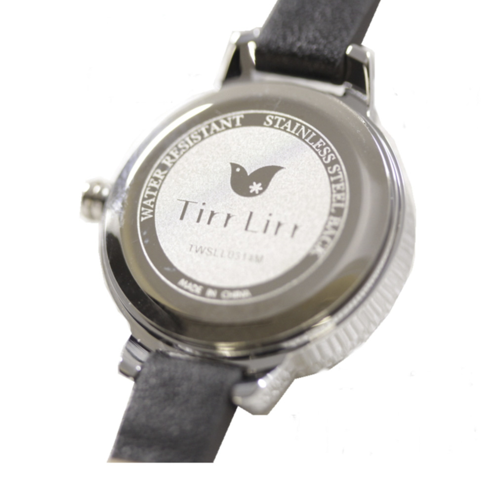 ティルリル Tirr Lirr 腕時計 クォーツ ブラス カウレザーLウォッチ TWC-006BK【FITHOUSE ONLINE SHOP】