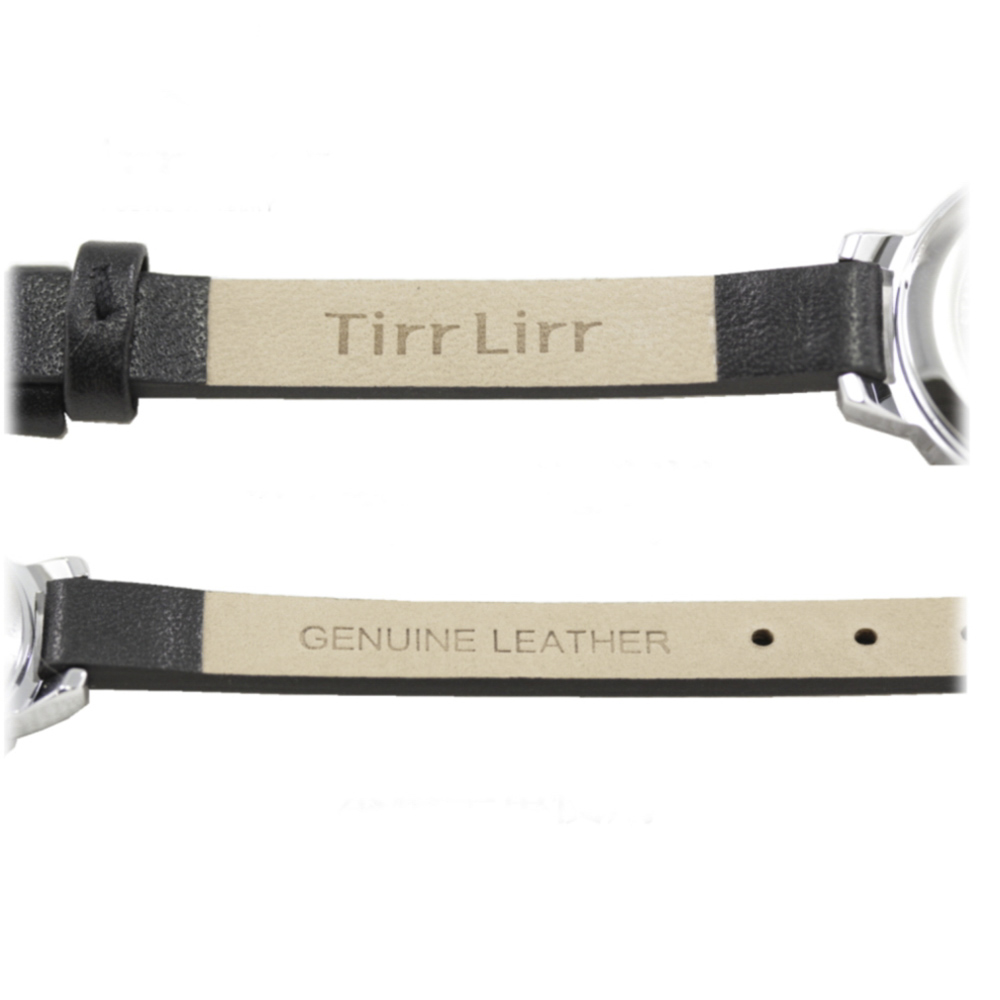 ティルリル Tirr Lirr 腕時計 クォーツ ブラス カウレザーLウォッチ TWC-006BK【FITHOUSE ONLINE SHOP】