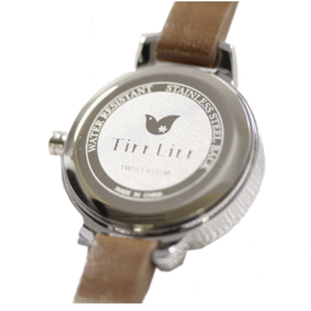 ティルリル Tirr Lirr 腕時計 クォーツ ブラス カウレザーLウォッチ TWC-006BR【FITHOUSE ONLINE SHOP】