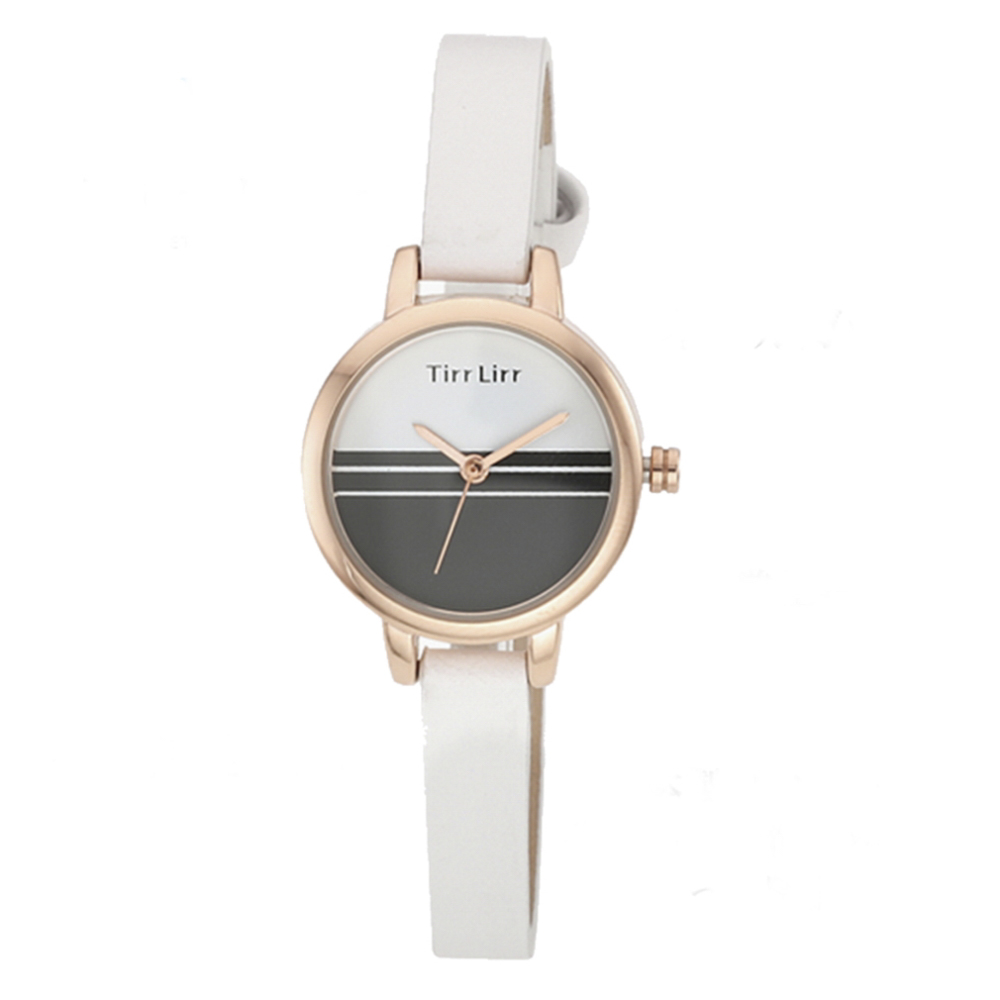 ティルリル Tirr Lirr 腕時計 クォーツ ブラス カウレザーLウォッチ TWC-006WH【FITHOUSE ONLINE SHOP】