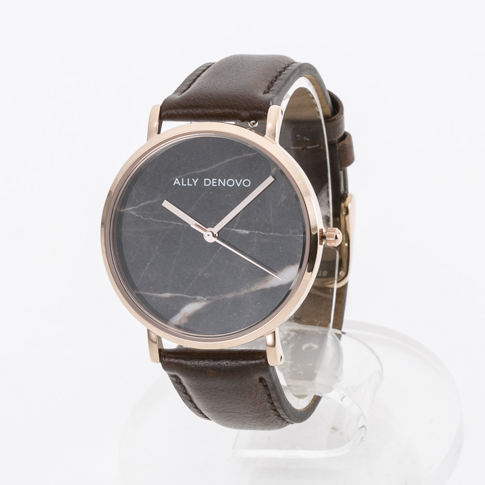 アリーデノヴォ ALLYDENOVO レディース 腕時計 Marble 36mm レザーL AF5005.12【FITHOUSE ONLINE SHOP】