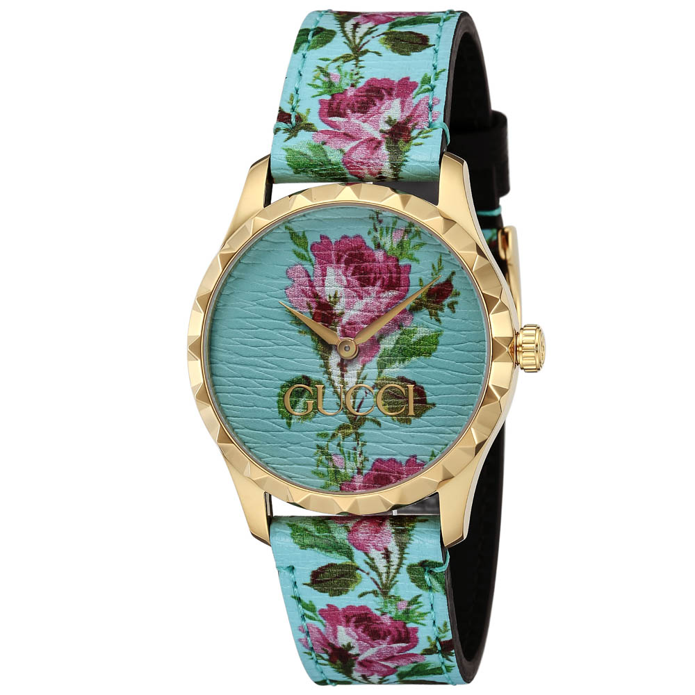 グッチ GUCCI 腕時計 GタイムレスラウンドレザーLウォッチ YA1264085