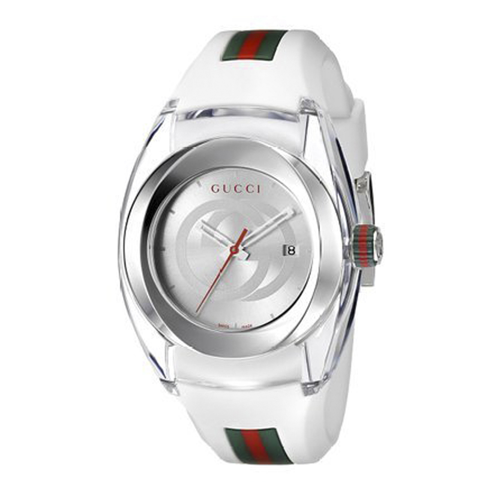 GUCCI レディース腕時計 時計 レザーベルト 時計 レザーベルト 新製品 ...