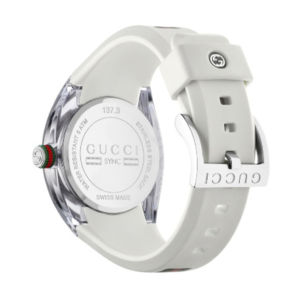 グッチ GUCCI レディース腕時計 SYNC ラバーベルトレディースウォッチ YA137302【FITHOUSE ONLINE SHOP】