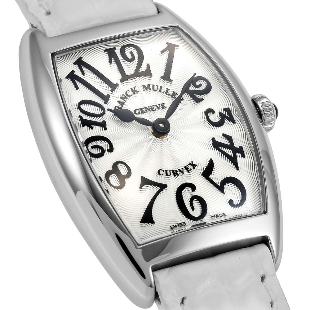 フランクミュラー FRANCK MULLER 腕時計 トノーカーベックスレザーベルトLウォッチ 1752BQZSLVWHT【FITHOUSE ONLINE SHOP】