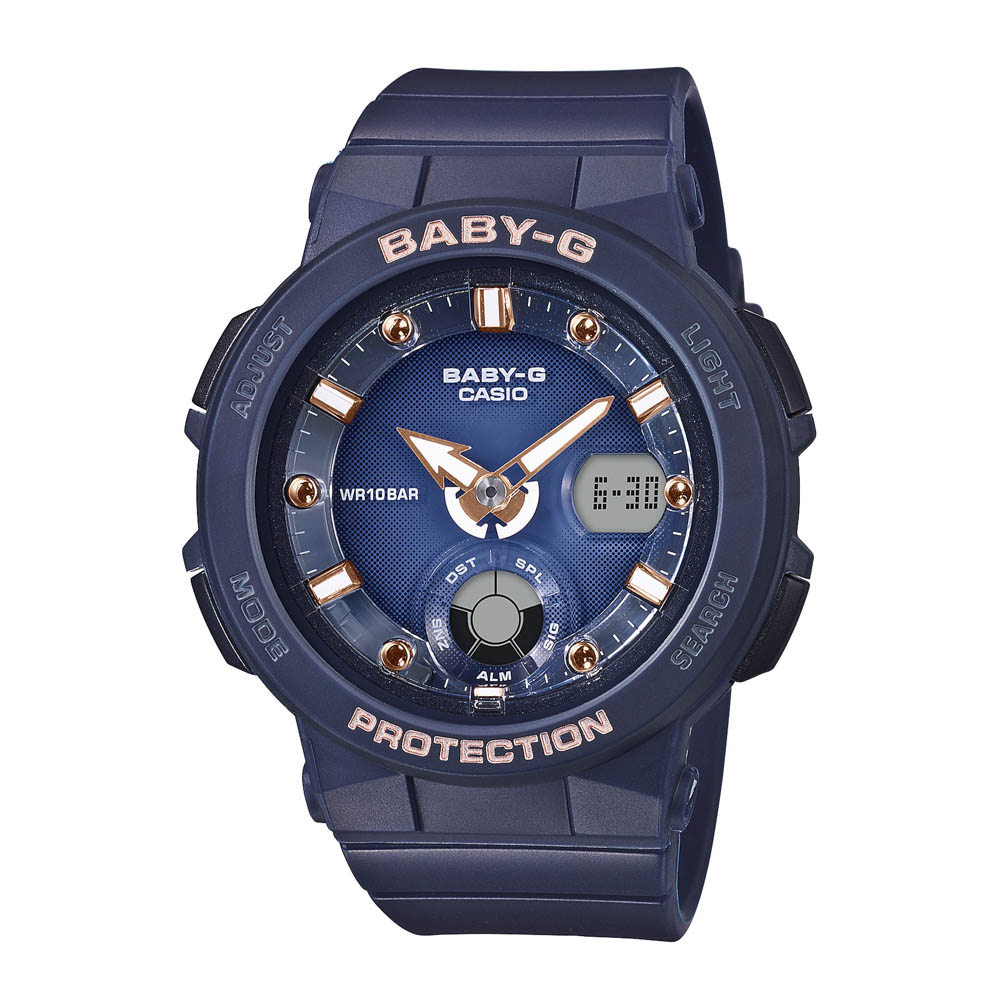ベイビージー BABY-G 腕時計 BG･20S BEACH TRAVELER アナデジL BGA-250-2A2JF【FITHOUSE ONLINE SHOP】