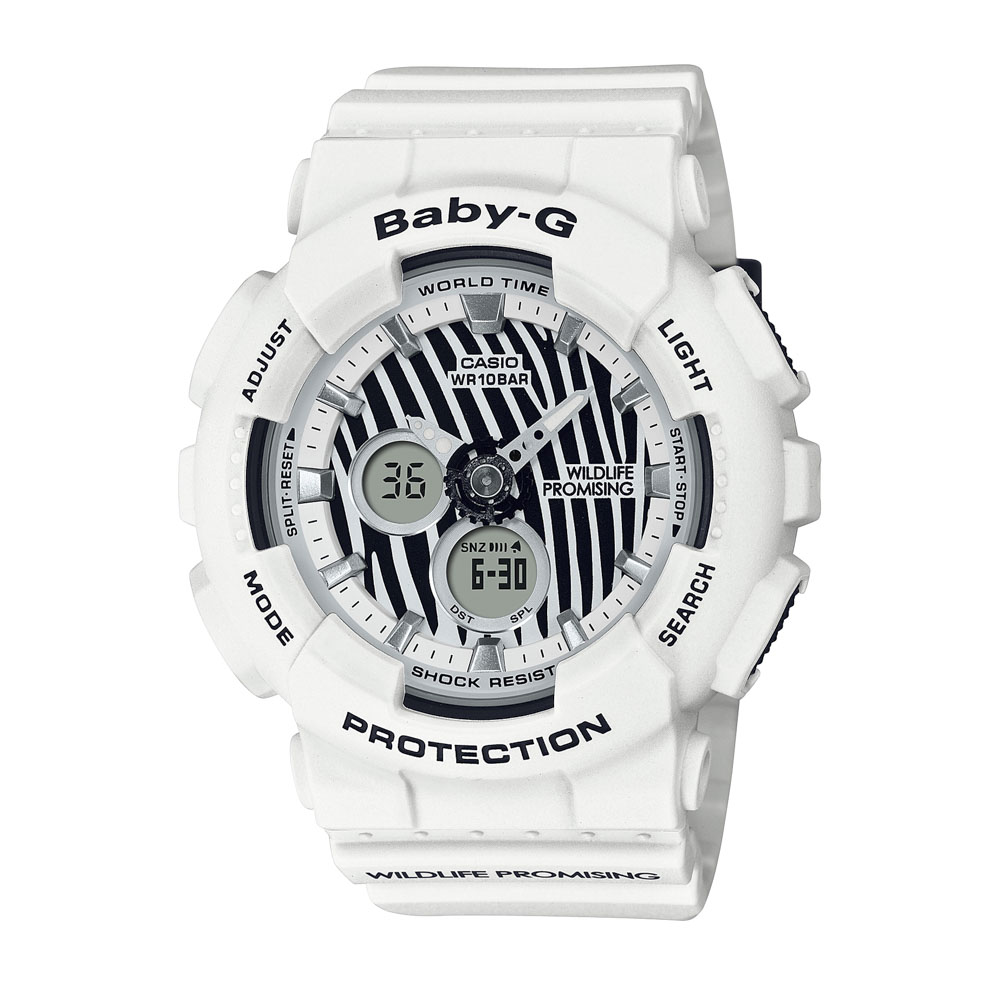 ベイビージー BABY-G 腕時計 WILDLIFE PROMISINGコラボ アナデジLウォッチ BA-120WLP-7AJR【FITHOUSE ONLINE SHOP】