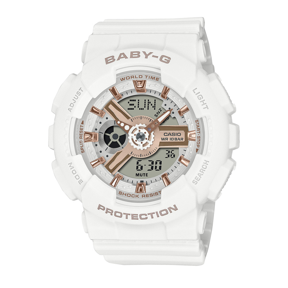 ベイビージー BABY-G 腕時計 BA-110 アナデジLウォッチ BA-110XRG-7AJF【FITHOUSE ONLINE SHOP】