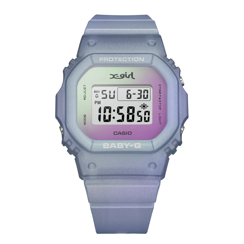 ベイビージー BABY-G レディース腕時計 X-girlコラボレーションモデル
