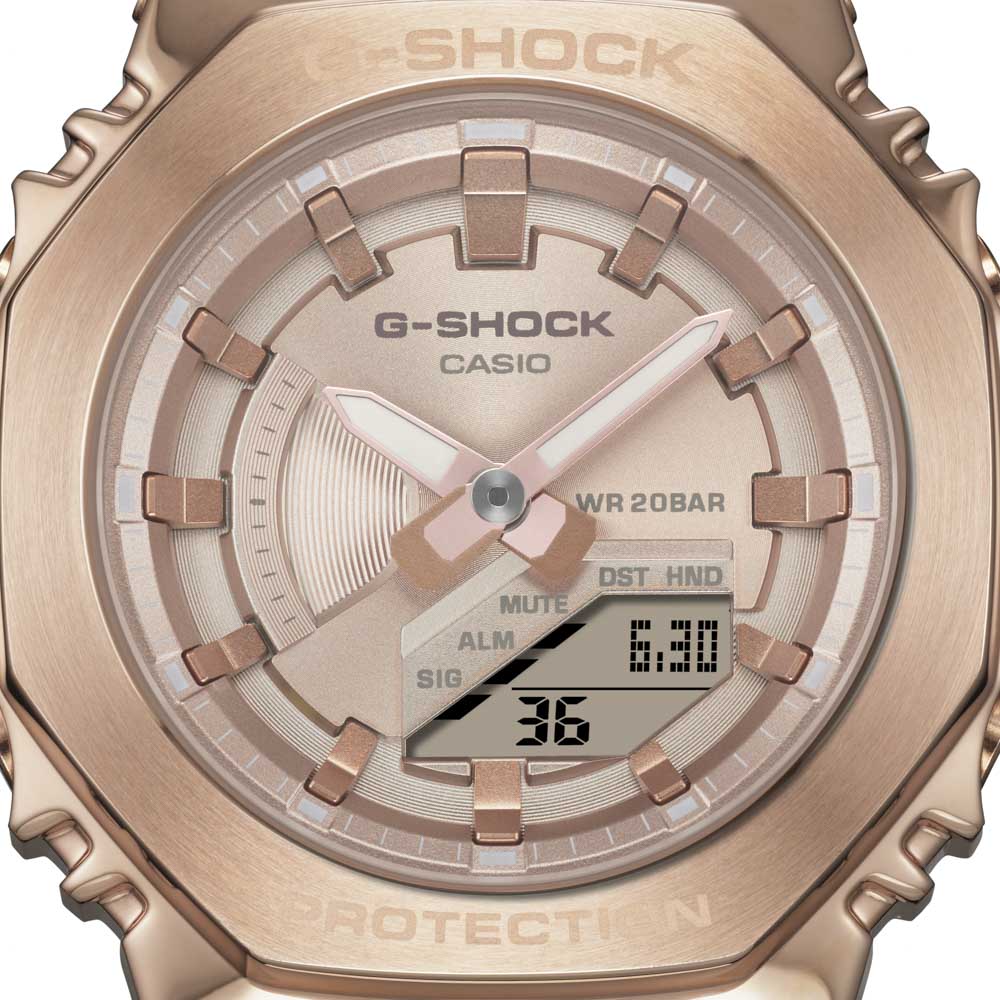 ジーショック G-SHOCK 腕時計 2100シリーズ Metal Covered アナデジ Lウォッチ GM-S2100PG-4AJF【FITHOUSE ONLINE SHOP】