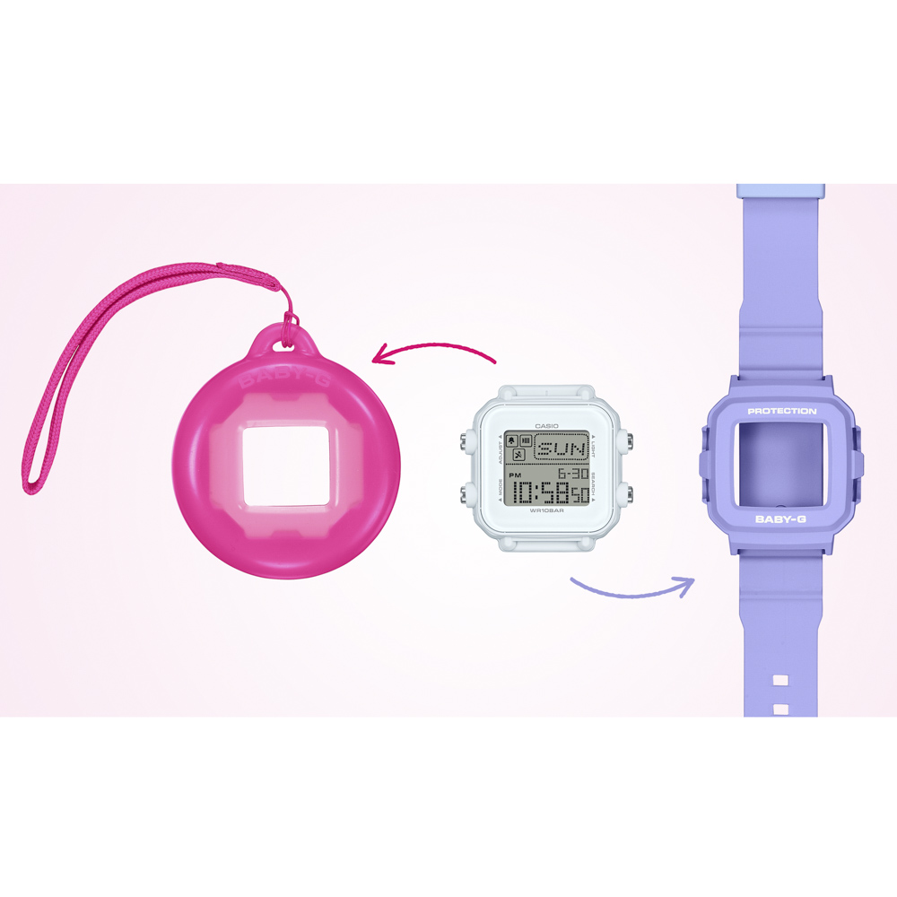 ベイビージー BABY-G 腕時計 BABY-G＋PLUS BGD-10 デジタル Lウォッチ 時計ホルダーセット BGD-10K-6JR【FITHOUSE ONLINE SHOP】