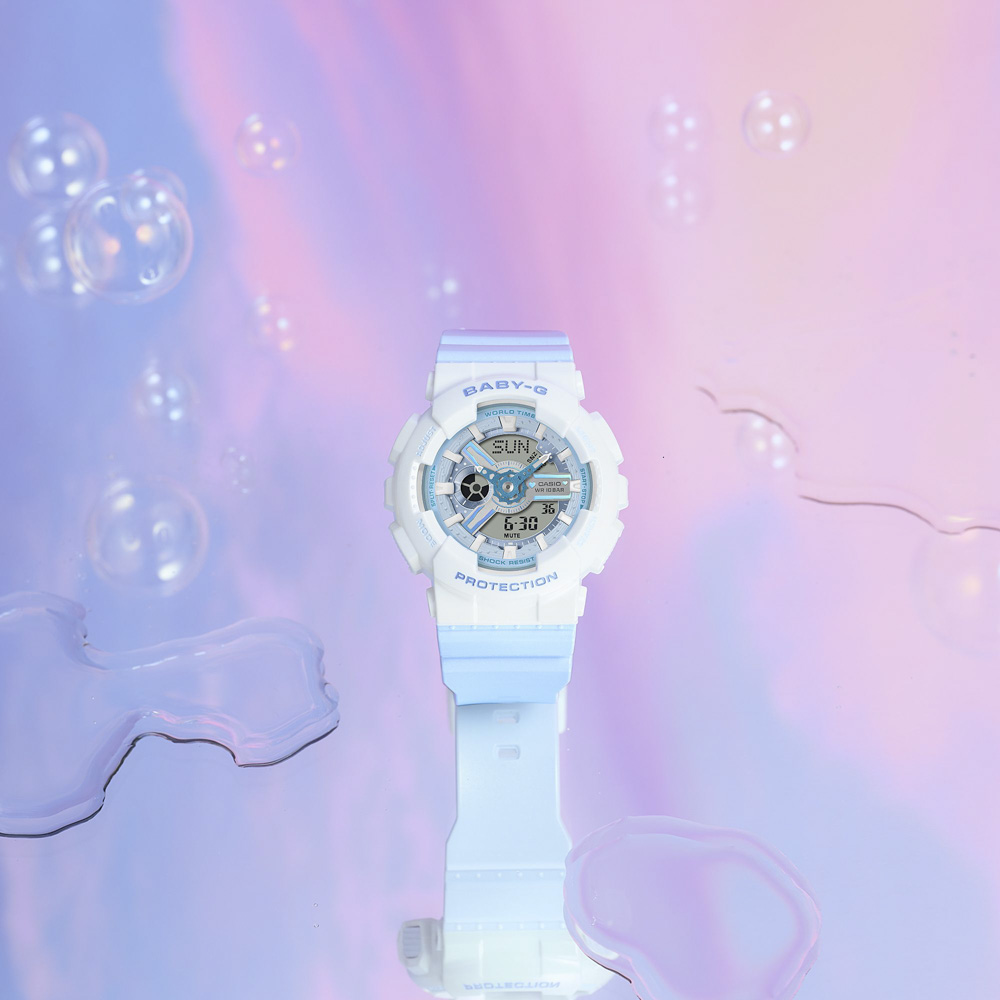 カシオ CASIO ベイビージー BABY-G 腕時計 アナデジウォッチ BA-110PD-2AJF【FITHOUSE ONLINE SHOP】