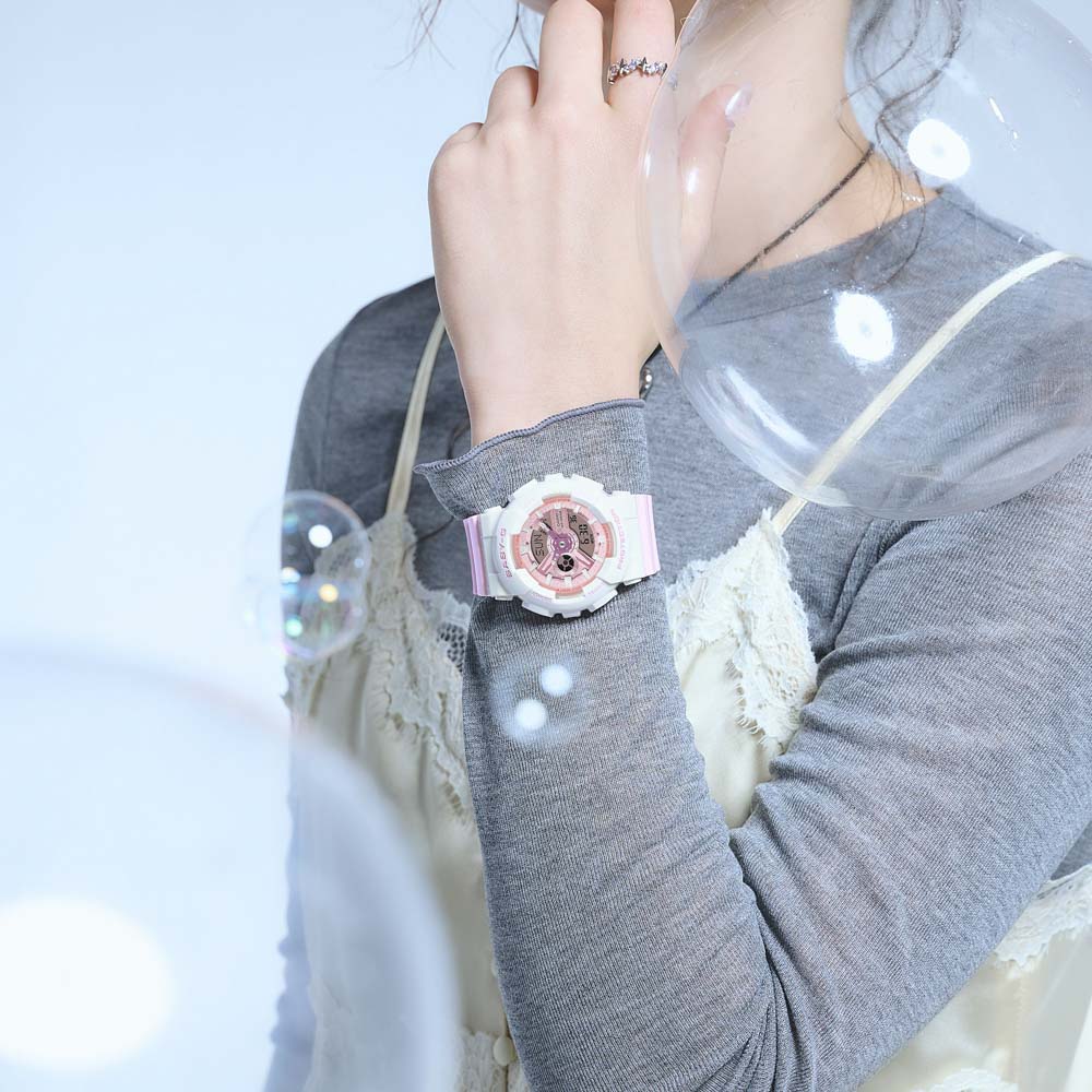 カシオ CASIO ベイビージー BABY-G 腕時計 アナデジウォッチ BA-110PD-4AJF【FITHOUSE ONLINE SHOP】