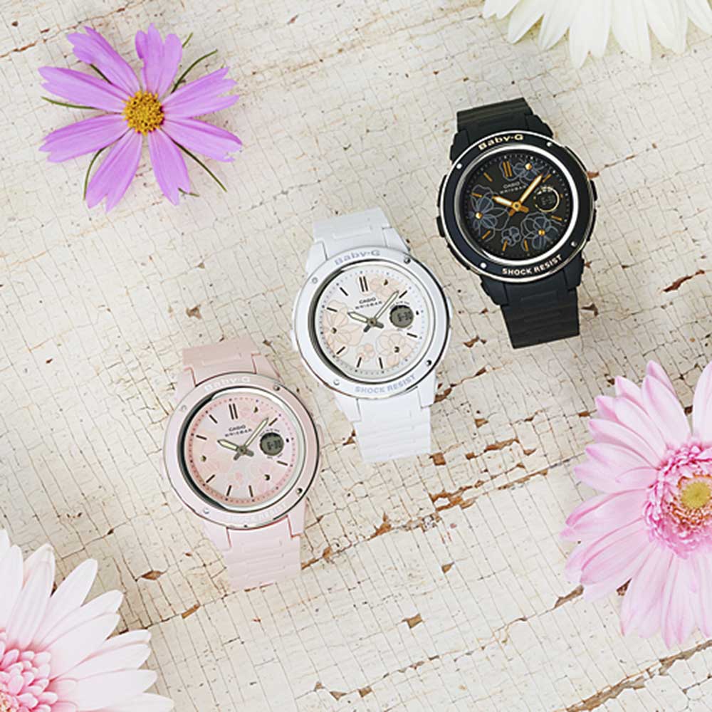 ベイビージー BABY-G 腕時計 Floral Dial アナデジLウォッチ BGA-150FL-1AJF【FITHOUSE ONLINE SHOP】